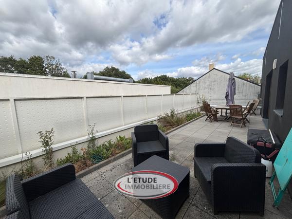 Carquefou bourg, appartement T3 avec terrasse de 28.5 m²