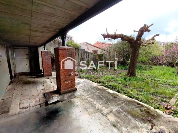 Fort potentiel: 285 m², jardin, garage, caves, combles aménageables