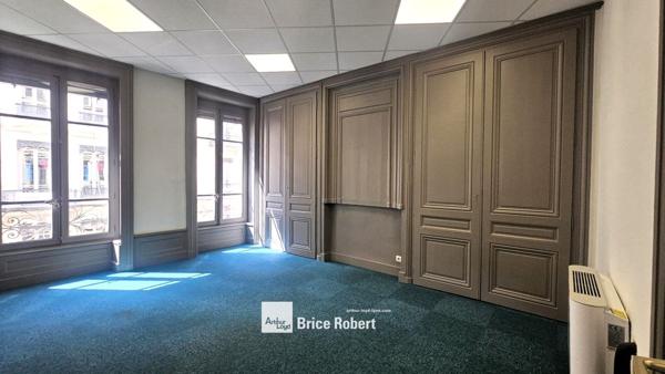 Bureaux à louer Lyon 2ème Presqu'île avec climatisation réversible