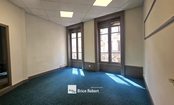 Bureaux à louer Lyon 2ème Presqu'île avec climatisation réversible