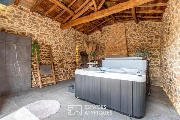 Bâtisse de charme à l’environnement bucolique