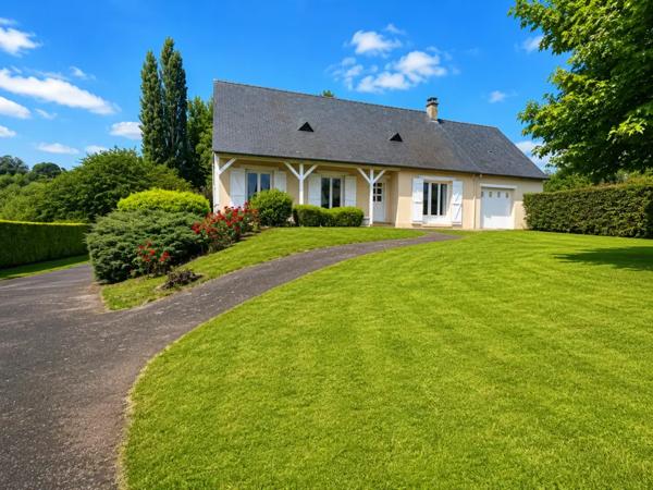 Maison de plain-pied, 4 chambres ,;Terrain arboré 3 00 m2