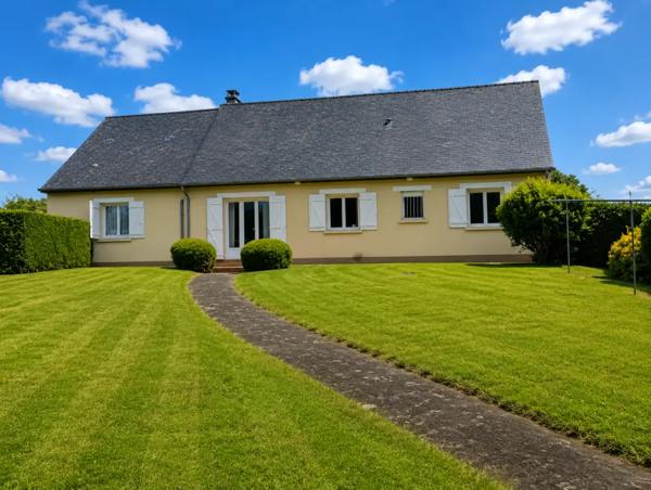 Maison de plain-pied, 4 chambres ,;Terrain arboré 3 00 m2