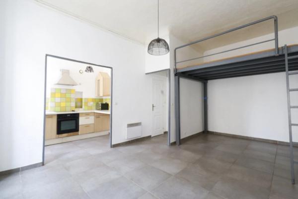 Dpt Bouches du Rhône (13), à vendre MARSEILLE 2EME ARRONDISSEMENT appartement T1