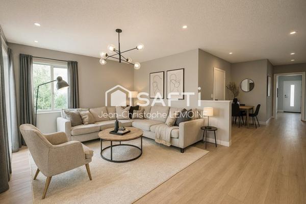 T5 de standing,106 m2 garage,terrain 4 ch centre