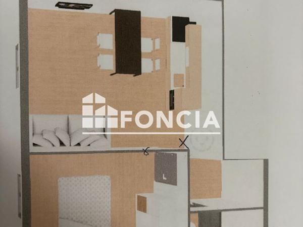 À vendre Studio 34.7 m² - Aix-les-bains 73100