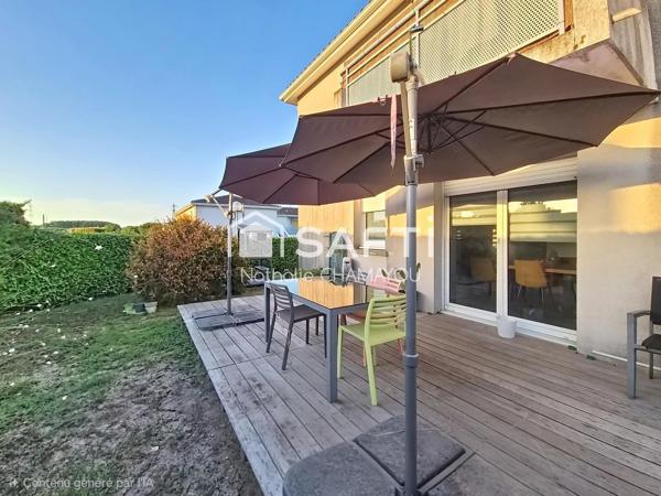 Appartement T3 avec jardin et terrasse