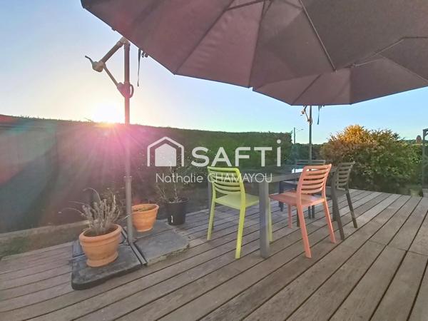 Appartement T3 avec jardin et terrasse