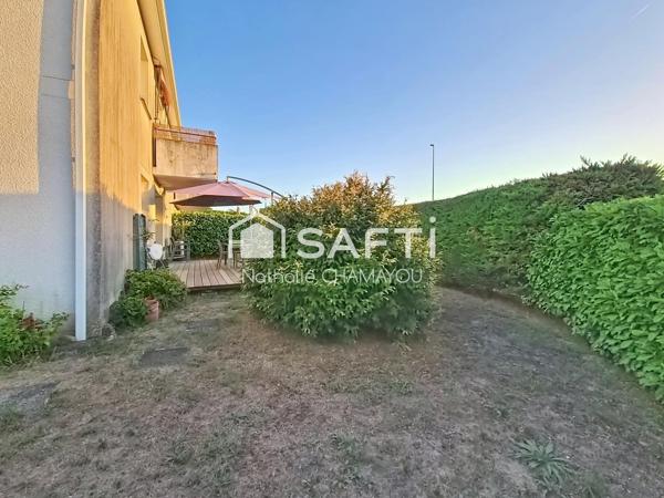 Appartement T3 avec jardin et terrasse