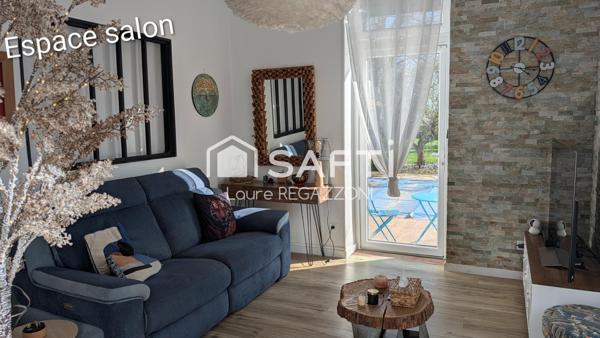 Maison 128m² avec piscine, clim & aucun travaux