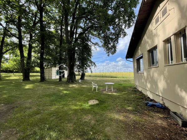 Nichée dans un environnement calme et verdoyant, cette maison d'environ 176 m2 saura séduire les amoureux de nature et d'espace.

Située dans le secteur de Bussy-le-Repos à 7 mn de Villeneuve-sur-Yonne et de sa gare et 12 mn de l'autoroute cette maison est édifiée sur un beau jardin arboré de 6000 m2, offre de généreux volumes.

Le rez-de-chaussée se compose d'une entrée, d'une vaste pièce de vie d'environ 57 m2 composée d'un séjour et d'un salon agrémenté d'une belle cheminée et son insert à bois, une cuisine aménagée, une chambre parentale avec sa salle de bains et son dressing, une salle d'eau, un wc séparé.

A l'étage une grande pièce palière dessert deux chambres.
Le bien est équipé de la fibre 

Coté extérieur le bien dispose d'un abri de jardin et d'un garage, portail électrique. Sous-sol
Chauffage électrique et insert à bois.
Taxe foncière 780 €