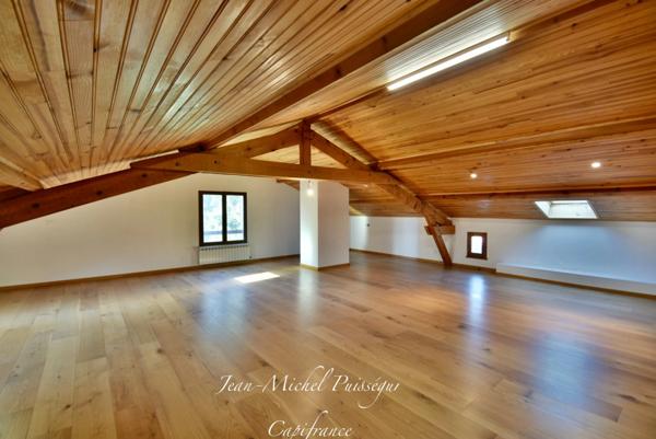 Dpt Haute Garonne (31), à vendre SAINT GAUDENS Maison Plein-pied 250m2 + Appartement, Garage, Terrain de 850m2