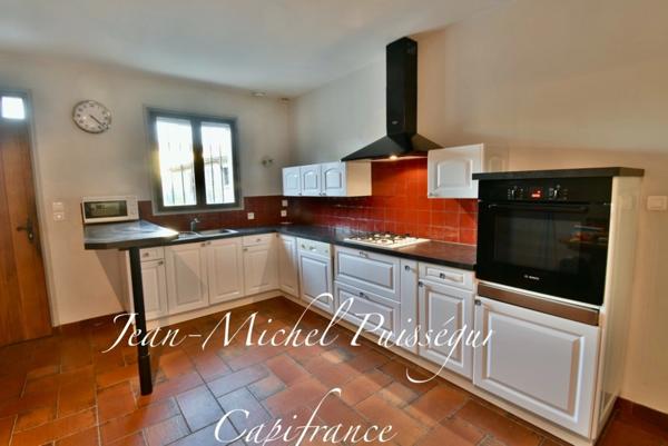 Dpt Haute Garonne (31), à vendre SAINT GAUDENS Maison Plein-pied 250m2 + Appartement, Garage, Terrain de 850m2