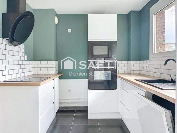 Appartement T3, 2 chambres, cave