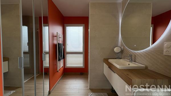 A vendre - Maison contemporaine d'exception à vendre à Ploemel de 231 m²