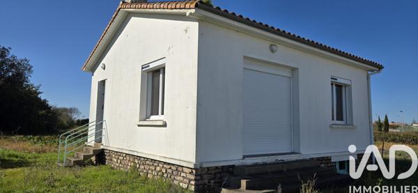 Maison à vendre 3 pièces 51 m² Saint-Vincent-sur-Jard