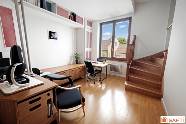 3 mn à pied du métro ligne 14 - Maison individuelle familiale 5 chambres