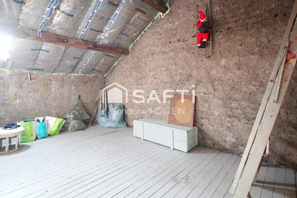 Maison de 117m2 hab avec 4 chambres, 2 terrasses et jardin.