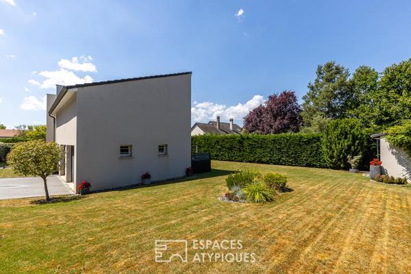 Maison d’architecte dans un écrin végétal aux portes de Metz