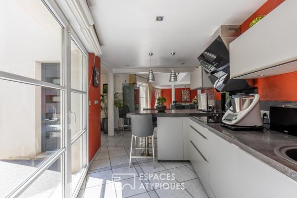 Maison d’architecte dans un écrin végétal aux portes de Metz