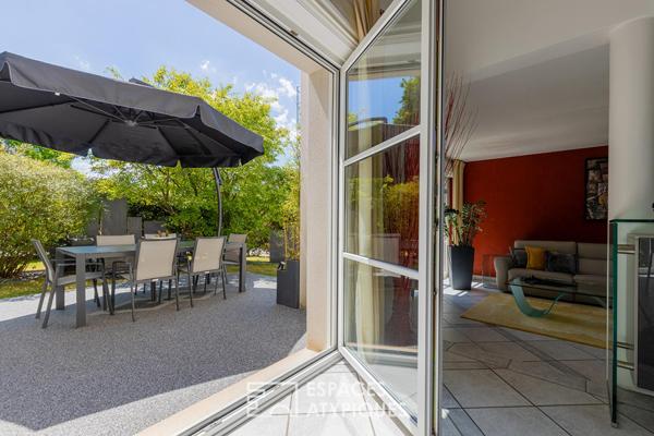 Maison d’architecte dans un écrin végétal aux portes de Metz