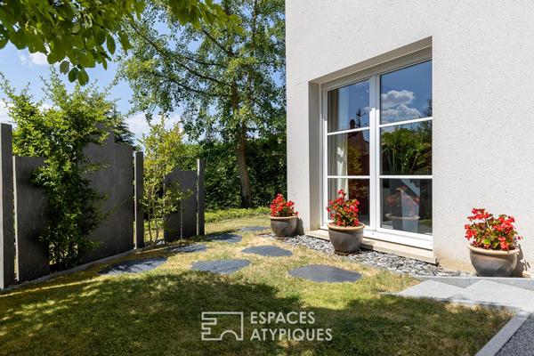 Maison d’architecte dans un écrin végétal aux portes de Metz