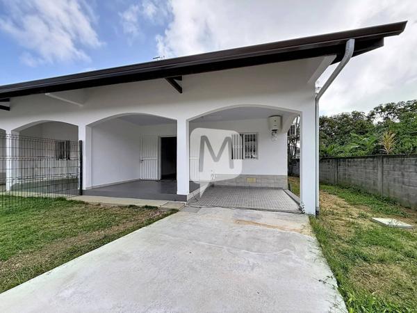 DPT GUYANE, à louer RÉMIRE-MONTJOLY Maison jumelée T3 Bis de 80 m2
