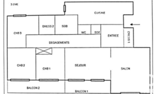 Appartement à vendre 5 pièces 98 m² Roissy-en-Brie