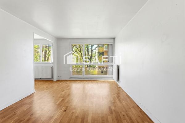 3 pièces lumineux avec double balcon – Cachan