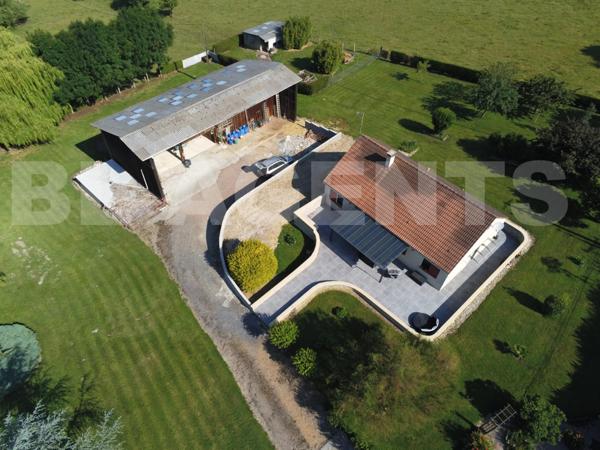 Maison plain pied avec hangar de 260m²  – Idéal artisan ou projet Pro – À 10 min de Lisieux