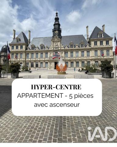 Appartement à vendre 5 pièces 104,06 m² Reims