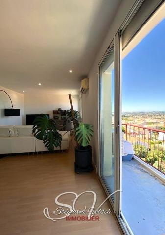 Appartement 4 pcs 80m2, 3 chambres Dernier étage, vue exceptionnelle