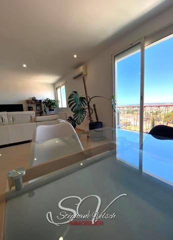 Appartement 4 pcs 80m2, 3 chambres Dernier étage, vue exceptionnelle