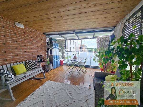 Superbe T3 66m2 PMR récent rdc vue Pyrénées & gge