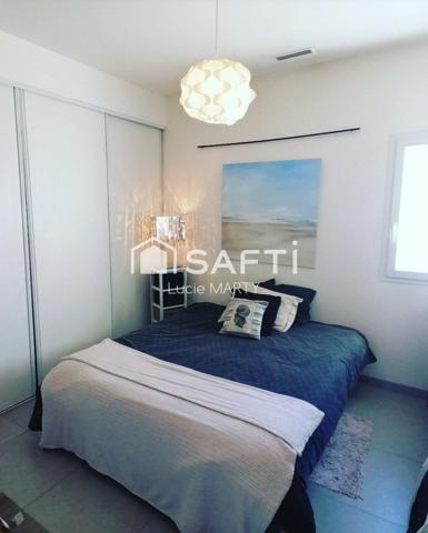 Maison plain pied, vue dégagée en face d'une zone natura 2000 et prés des commodités