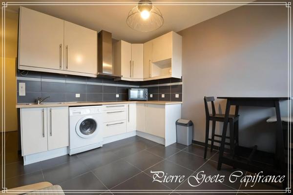 Appartement 2 pièces avec grand balcon à l’Esplanade, idéal pour habiter ou investir à Strasbourg.