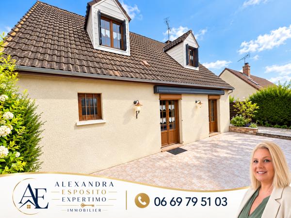 VERNOUILLET – MAISON INDÉPENDANTE AVEC 3 CHAMBRES, GARAGE ET TERRASSE EXPOSÉE SUD-OUEST