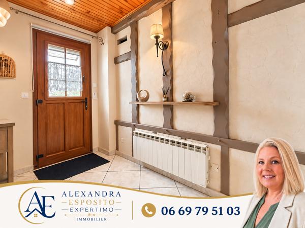 VERNOUILLET – MAISON INDÉPENDANTE AVEC 3 CHAMBRES, GARAGE ET TERRASSE EXPOSÉE SUD-OUEST