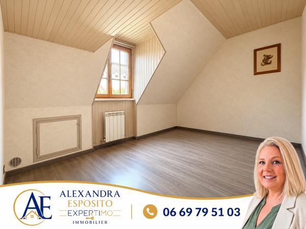 VERNOUILLET – MAISON INDÉPENDANTE AVEC 3 CHAMBRES, GARAGE ET TERRASSE EXPOSÉE SUD-OUEST