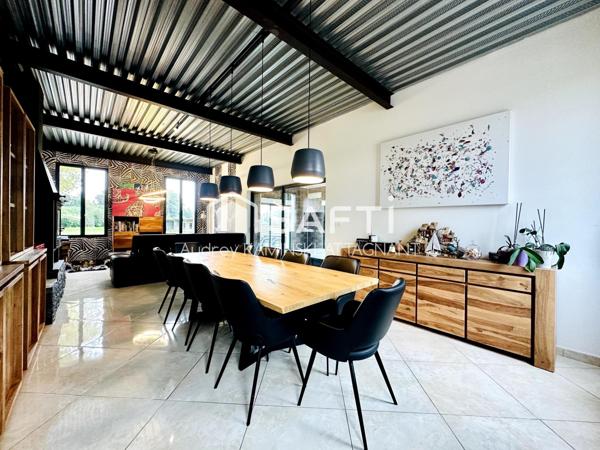 De l'allure pour cette maison d'architecte!