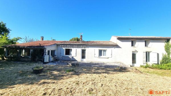 Maison à rénover - fort potentiel 155 m² avec jardin et chai 17m2– proche centre et mer