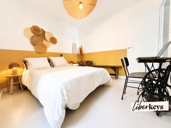 Maison de caractère 95 m² – 3 chambres – Cour intime – Cœur de Pornic
