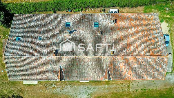 Ancienne métairie rénovée – Volumes, charme & nature à 10 min de Grenade