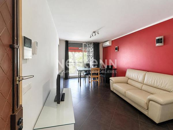 Appartement lumineux au 3ème étage d'une résidence sécurisée
