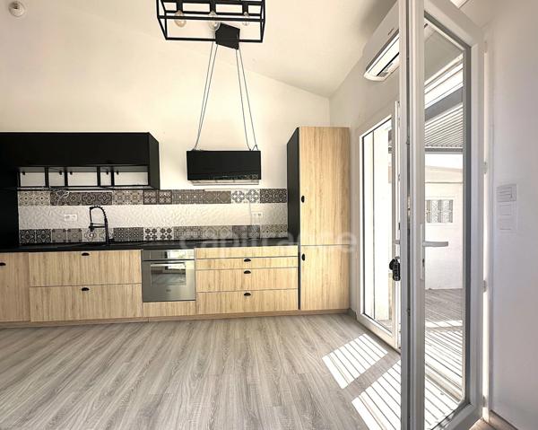 LANTON (33)Coté Bassin- Maison 3 pieces en duplex-74m²-terrasse-jardinet-parking interieur