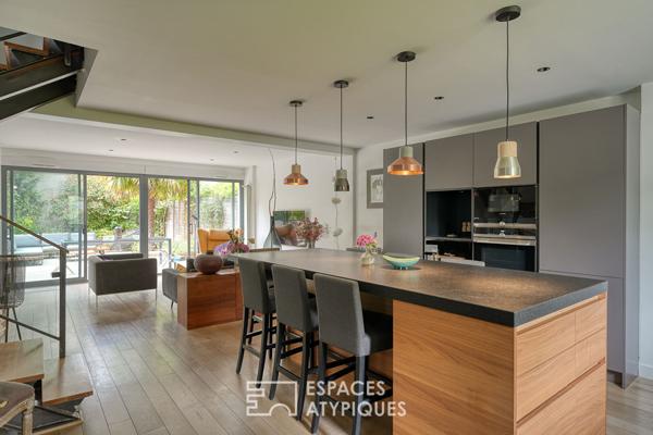 Maison avec jardin et toit terrasse de 100 m² quartier Albert 1er à Rueil-Malmaison