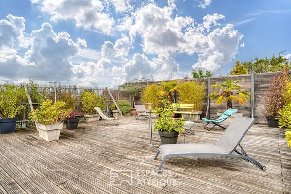 Maison avec jardin et toit terrasse de 100 m² quartier Albert 1er à Rueil-Malmaison