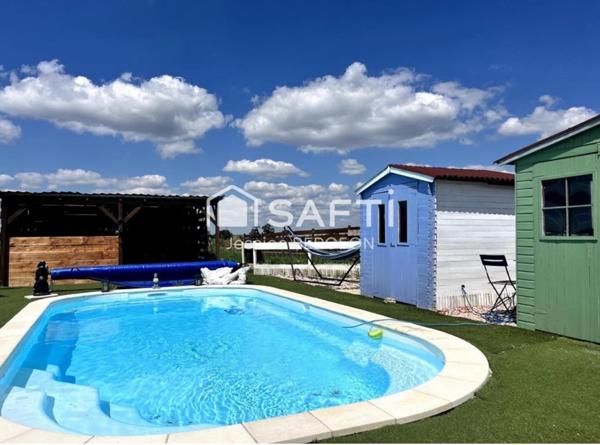 À Vendre : Maison en Pierre avec Studio Indépendant à Montagne, Proche Saint-Émilion