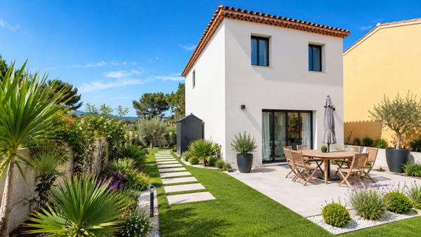 Marignane, Maison indépendante 4 pièces 93 m2 avec jardin sur une parcelle de 475 m²