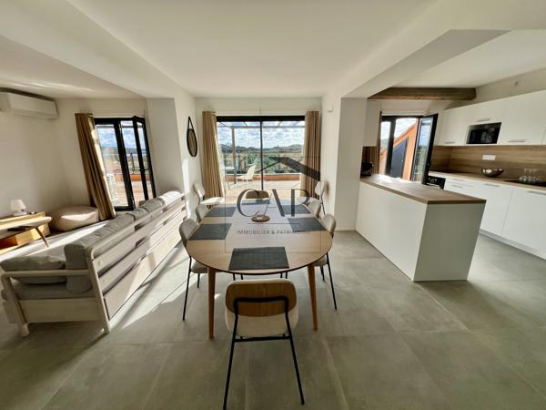 Pianottoli-Caldarello (20131) Grand T4 avec terrasse vue mer – Confort et élégance en bord de mer - piscine & plage